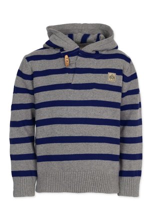 Strickpullover - navy/grey
