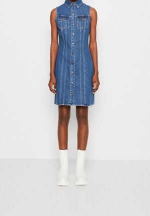 Denimové šaty - blue denim