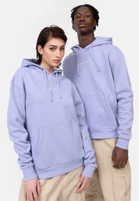 Karl Kani - SMALL SIGNATURE ESSENTIAL HOODIE - Mikina s kapucí - violet Miniatura obrázku 1