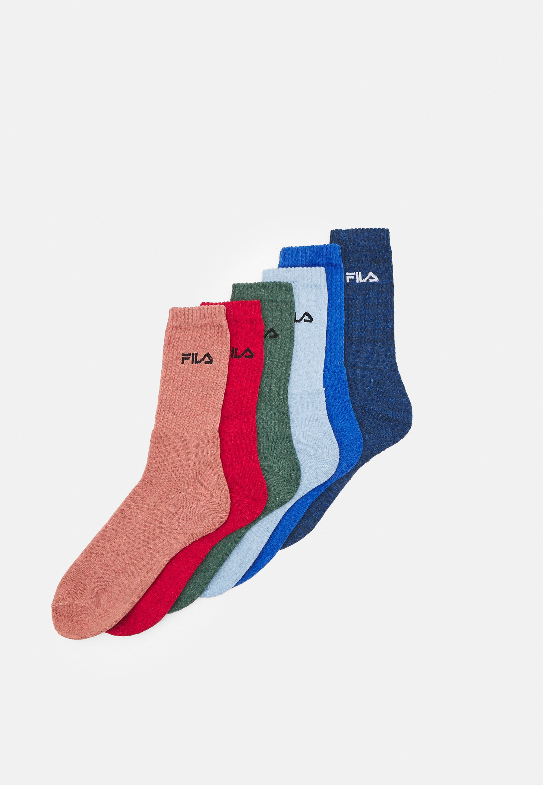 Fila TENNIS SOCKS UNISEX PACK Socks terracotta/ferra/olive