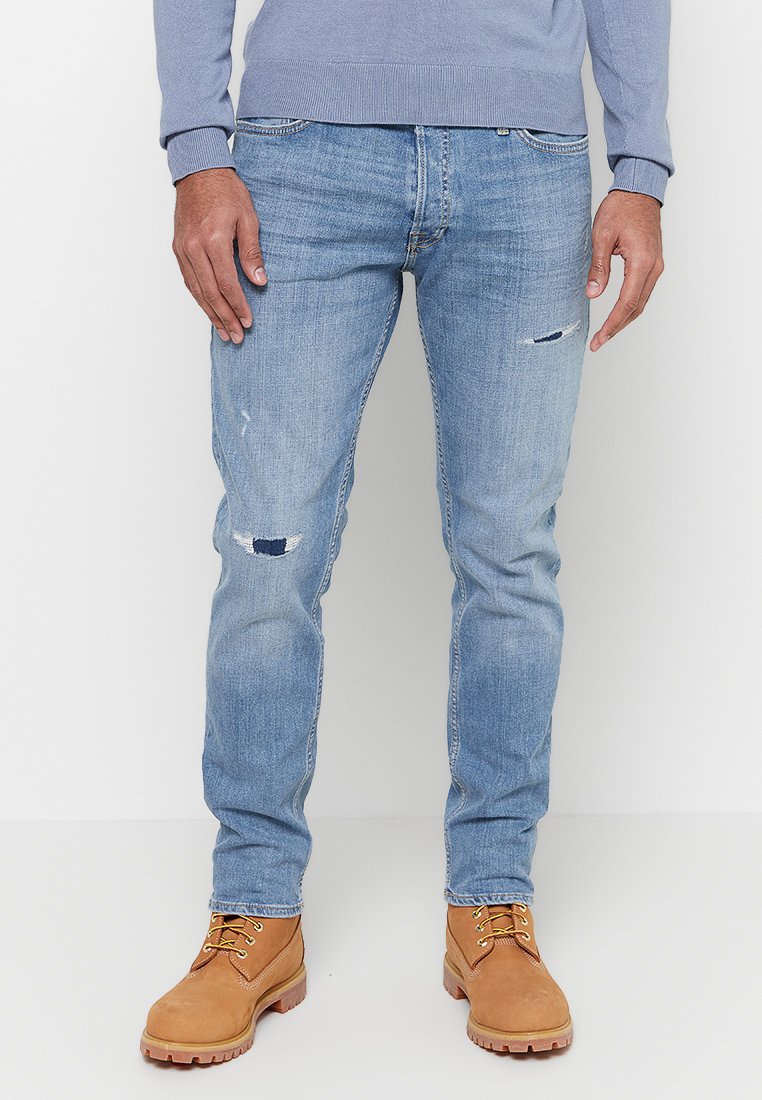 jack & jones Slim fit jeans blauw denim/bluedenim