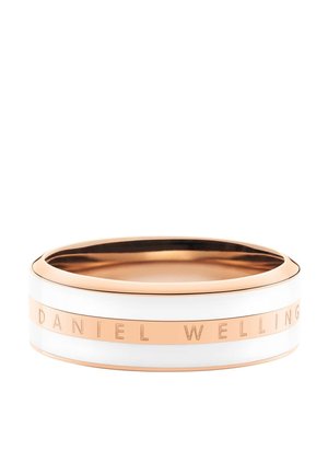 CLASSIC SATIN WHITE - Ring - rose gold-coloured