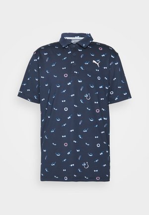 MATTR SUNNIES - Sports T-shirts - navy blazer/chalk pink