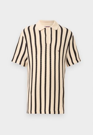 Tommy Hilfiger, OPEN RELAXED FIT - Polosärk - muslin/black