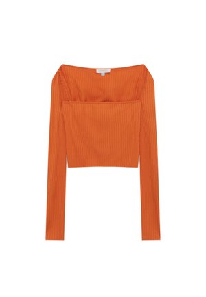 BANDEAU - Pitkähihainen paita - orange