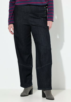 ORGANIC BARREL - Jeans baggy - dark blue denim