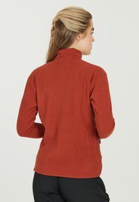 Whistler FLEECEJACKE COCOON - Fleecejacka - chili oil