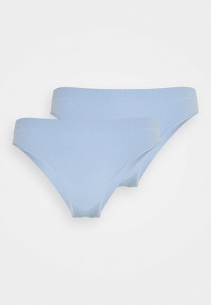 TORA CHEEKY BRIEFS 2 PACK - Briefs - light blue