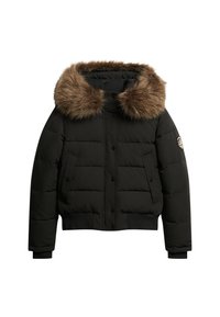 EVEREST HOODED - Giacca invernale - black