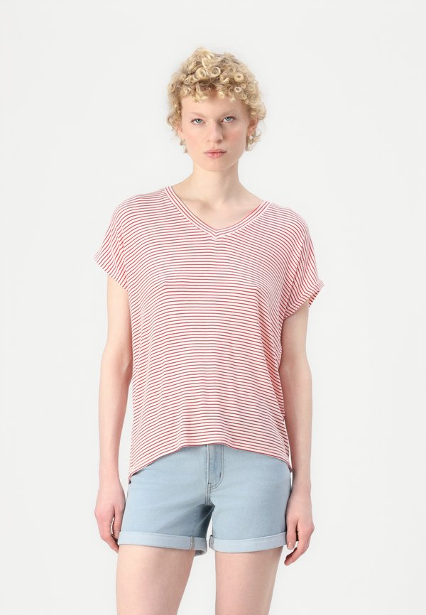 ONLTINE V NECK - Print T-shirt