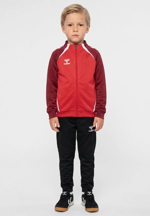 Hummel, HMLLEAD 2.0 TRACK ZIP KIDS - Veste de survêtement - true red/maroon