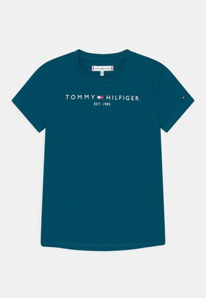 ESSENTIAL TEE - T-shirt imprimé - petrol