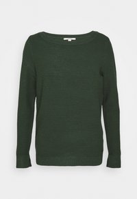 Esprit Stickad tröja - mottled dark green