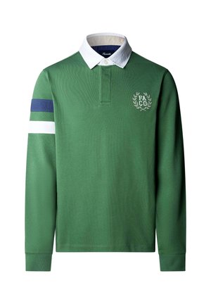 Façonnable, FAÇONNABLE POLO SHIRT LS SINGL SLV STP POL - Polo - casting green