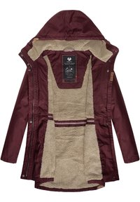 Ragwear ELSIE - Vinterkåpe / -frakk - dark red