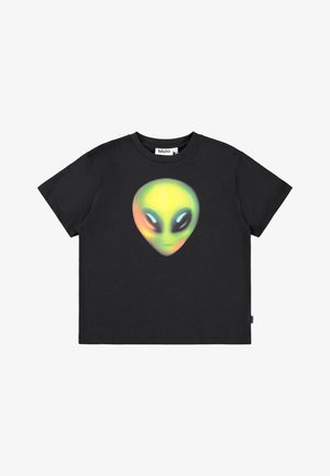 Molo RODNEY UNISEX - T-shirt estampada - black
