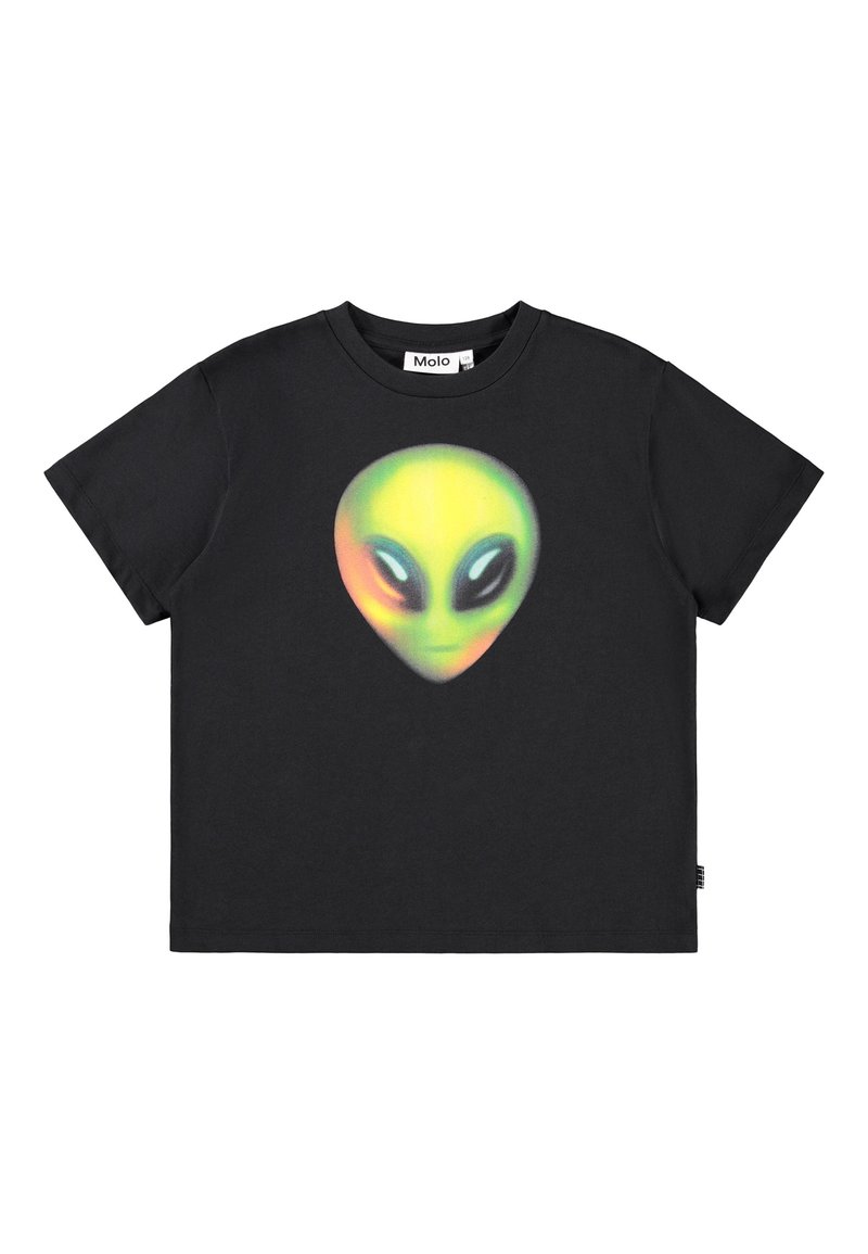 Molo RODNEY UNISEX - Μπλουζάκι με στάμπα - black