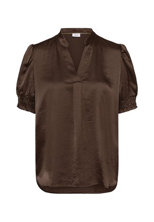 Saint Tropez, PANANSZ SHORT SLEEVE - Blouse - major brown