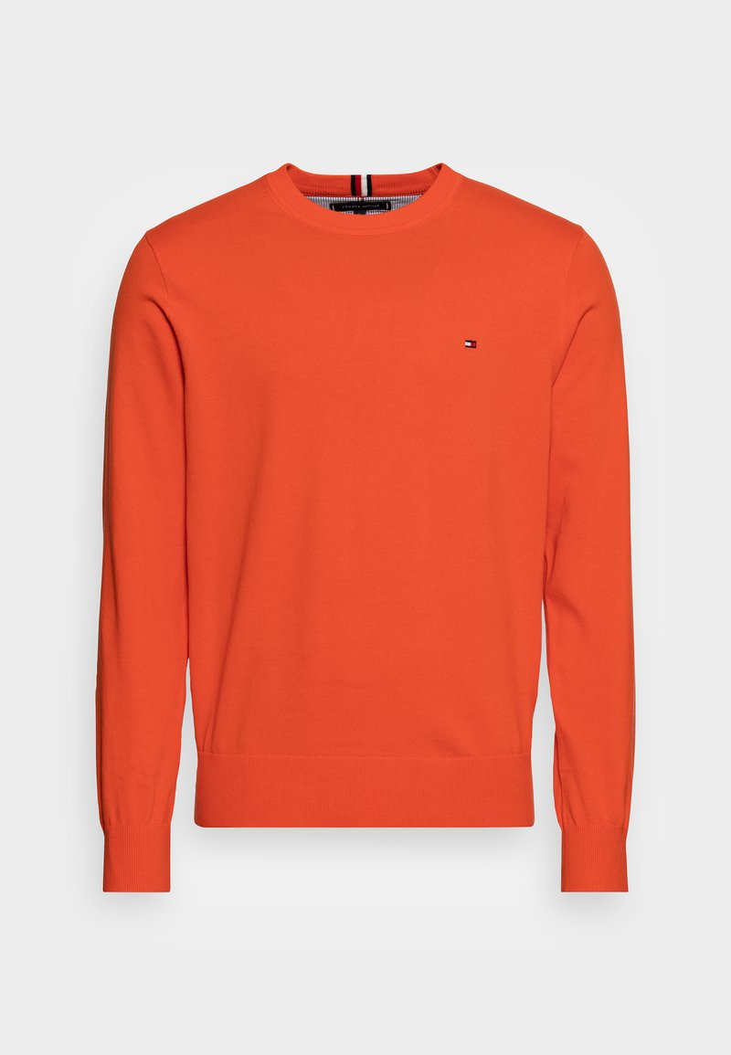 Tommy Hilfiger CREW NECK  - Camisola - acid orange