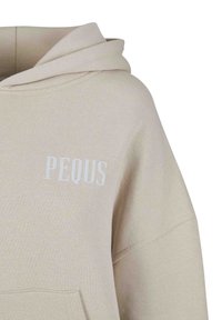 PEQUS BACK LOGO - Pulover s kapuco - mushroom