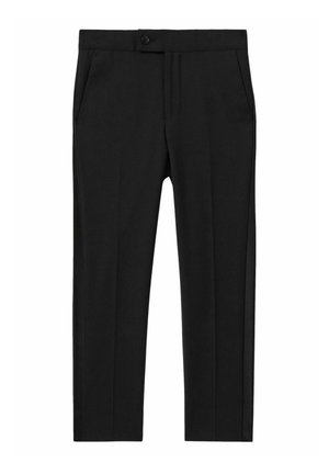 Reiss REISS KNIGHTSBRIDGE T TUXEDO SATIN STRIPE TROUSERS - Kalhoty - black