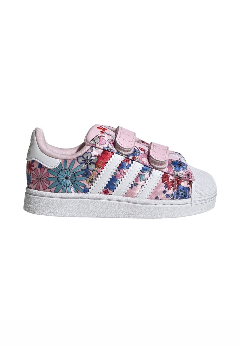 adidas gazelle silver green womens adidas Originals Clear Pink/Ftwr White/Light Pink Superstar II J Sneakers main image 0