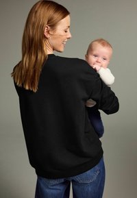 Next MATERNITY MANA SET REGULAR FIT - Ikdienas džemperis - black cream