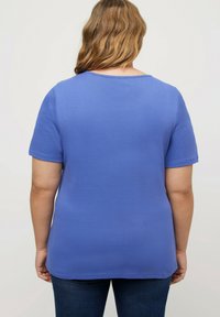 Ulla Popken T-shirt basic - blue