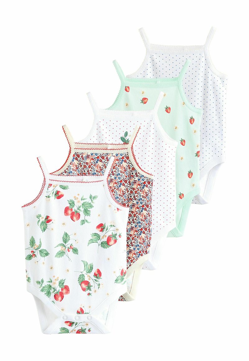 Next - REGULAR FIT 5 PACK - Body - white strawberry, Enlarge