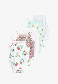 Unselected, white strawberry