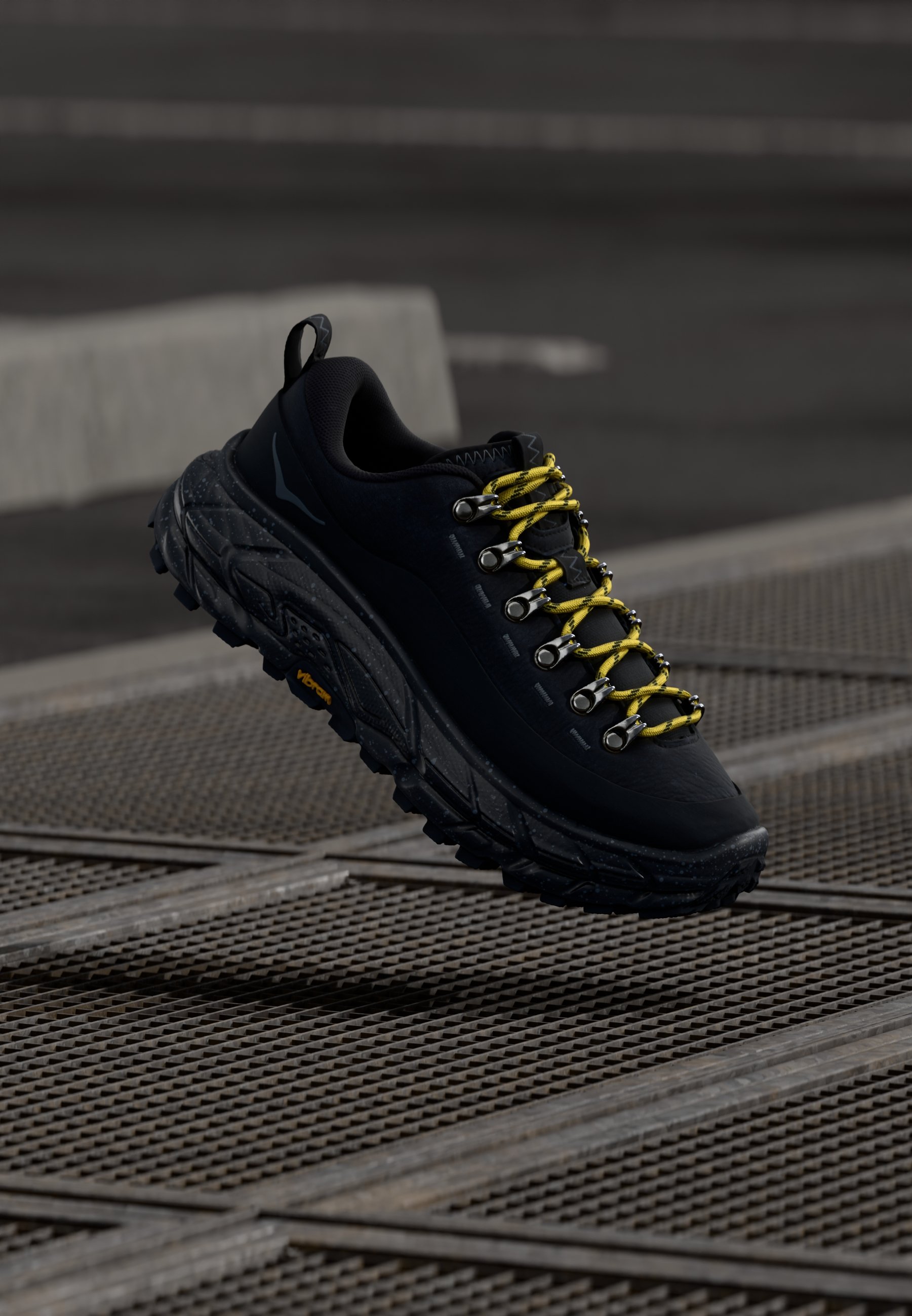 HOKA ブラック ニットスニーカー23.5cm HOKA TOR SUMMIT UNISEX - Trainers - black - Zalando.co.uk