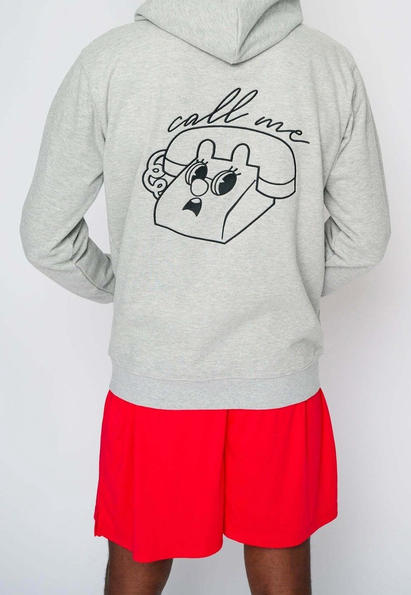 Mira Paris Tröja med dragkedja - grey