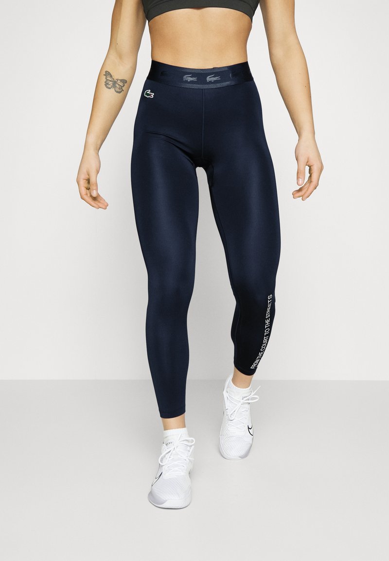 Lacoste Sport ACTIVE Leggings navy blue/dark blue Zalando.co.uk