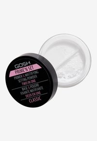 Gosh Copenhagen - PRIME'N SET POWDER PRIMER & MATTIFYING SETTING POWDER - Primer - 001 transparent Thumbnail Image 1