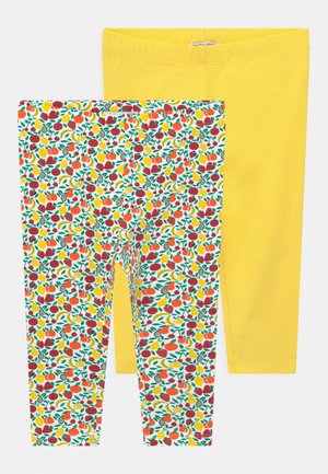 SMALL GIRLS 2 PACK - Legíny - celandine