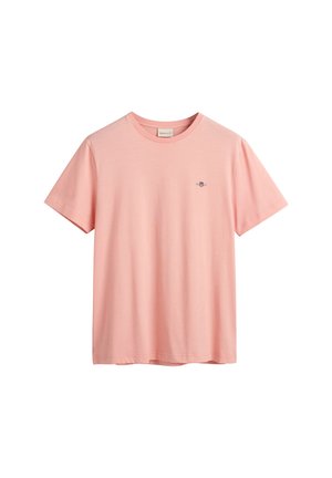 GANT, REG SHIELD SS T-SHIRT - Basic T-shirt - bubbelgum pink