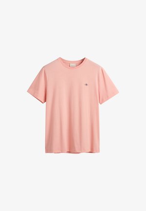 GANT, REG SHIELD SS T-SHIRT - Basic T-shirt - bubbelgum pink