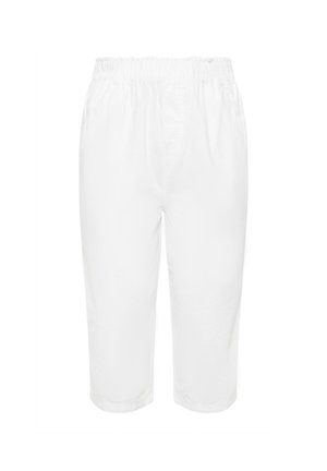 Yours Clothing, CROPPED - Housut - white