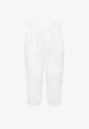 Yours Clothing, CROPPED - Broek - white