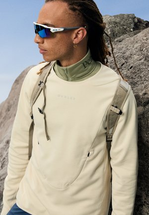 LATITUDE TECH FLEECE - Fleecetröja - white birch