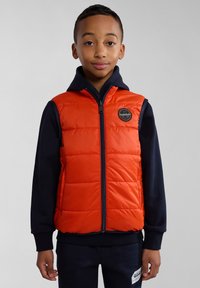 Napapijri - SANTAFE - Waistcoat - orange spicy Thumbnail Image 1