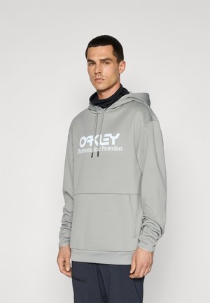 RIDER LONG HOODIE - Jersey con capucha - cement
