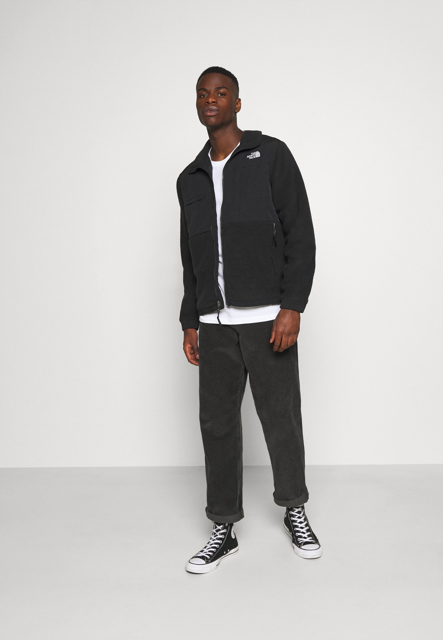 white north face denali jacket