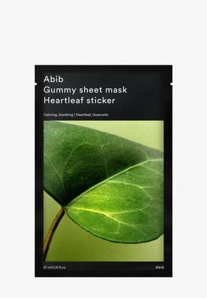 Abib GUMMY SHEET MASK HEARTLEAF STICKER - 10 PACK - Sheet mask