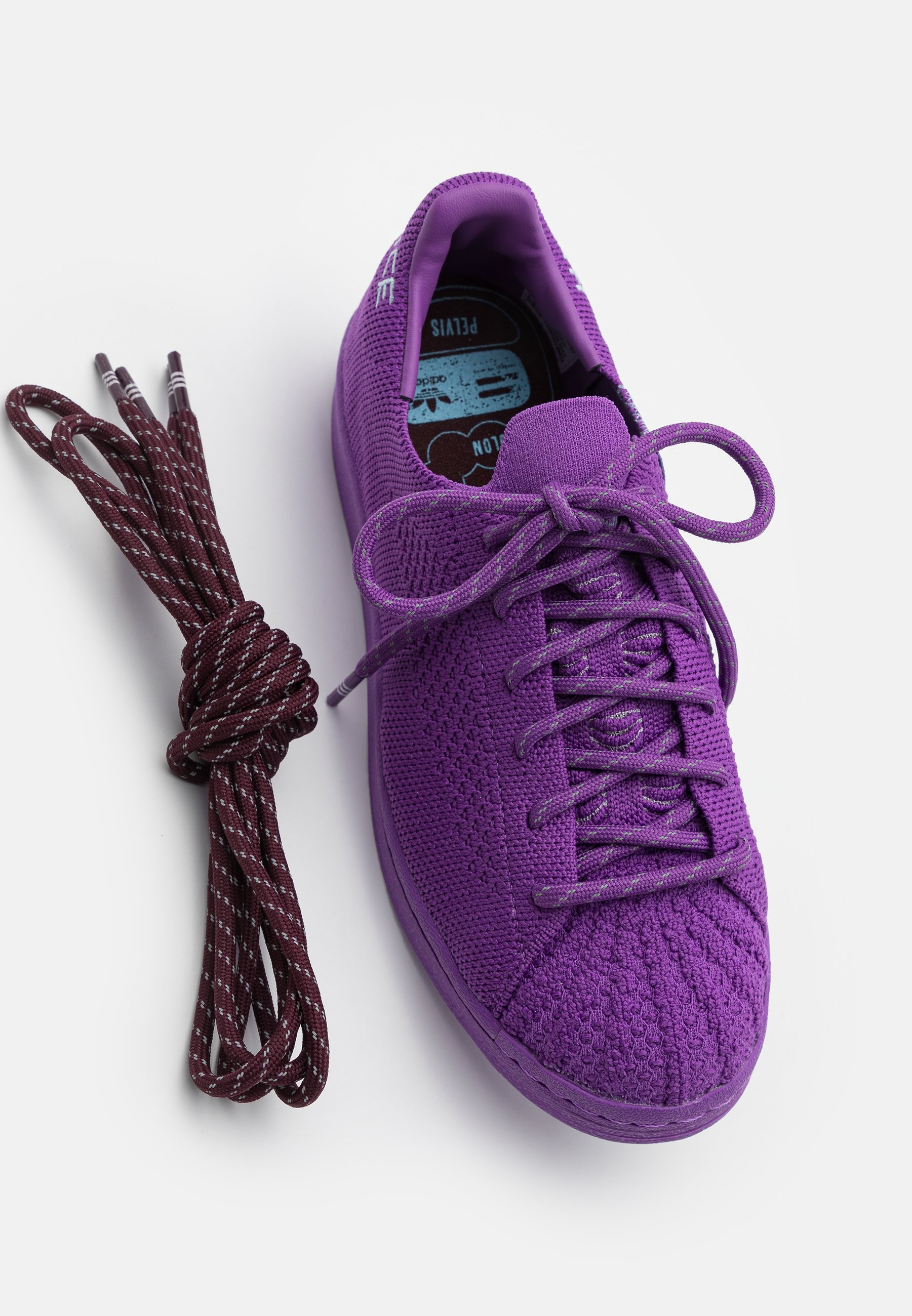 adidas Originals PW SUPERSTAR PK UNISEX - Sneakers laag - active  purple/grey two/night red/paars - Zalando.be