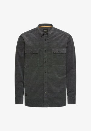 camel active, CORD HEMD MIT 2-WEGE STRETCH - Shirt - asphalt