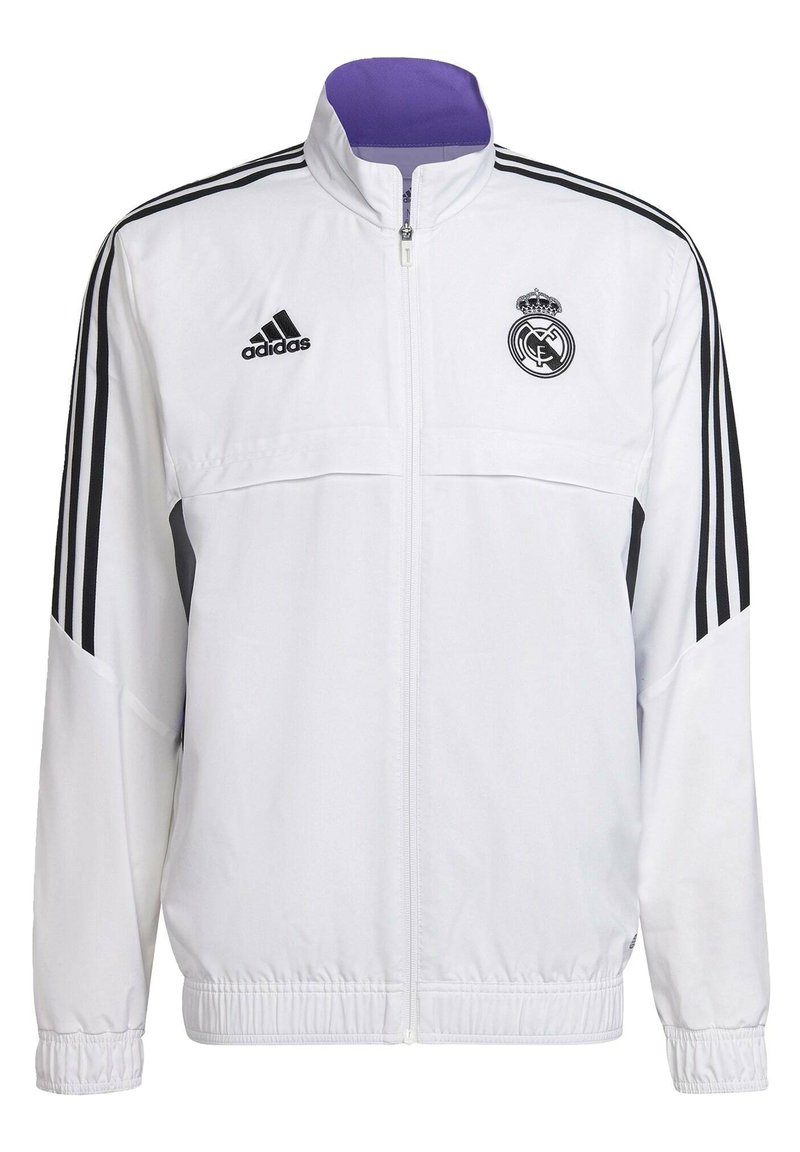 adidas Performance REAL PRESENTATION JACKET - Chaqueta de entrenamiento - white/blanco -