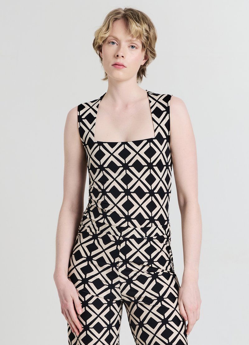 Calliope SCOLLO QUADRO FAN - Top - var ultrablack