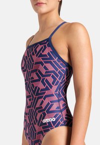 Arena ESCAPE - Costume da bagno - navy-team redwhiteblue