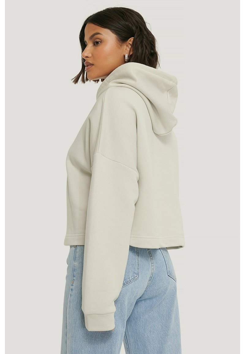 Damen Sweatshirts | NA-KD ORGANISCH Kapuzenpullover dusty light beige/weiß - TP35015 Damen Sweatshirts | NA-KD ORGANISCH Kapuzenpullover dusty light beige/weiß - TP35015